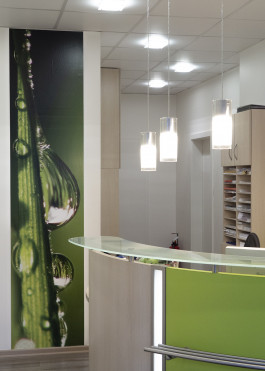 Eingangsbereich Arztpraxis Dr. Gudrun Simon